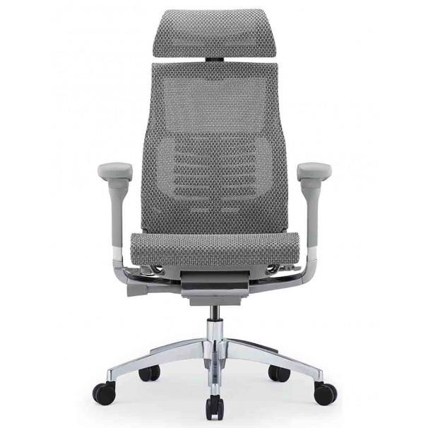 Fabric Gaming Chair with Mesh Back & 4D Arms