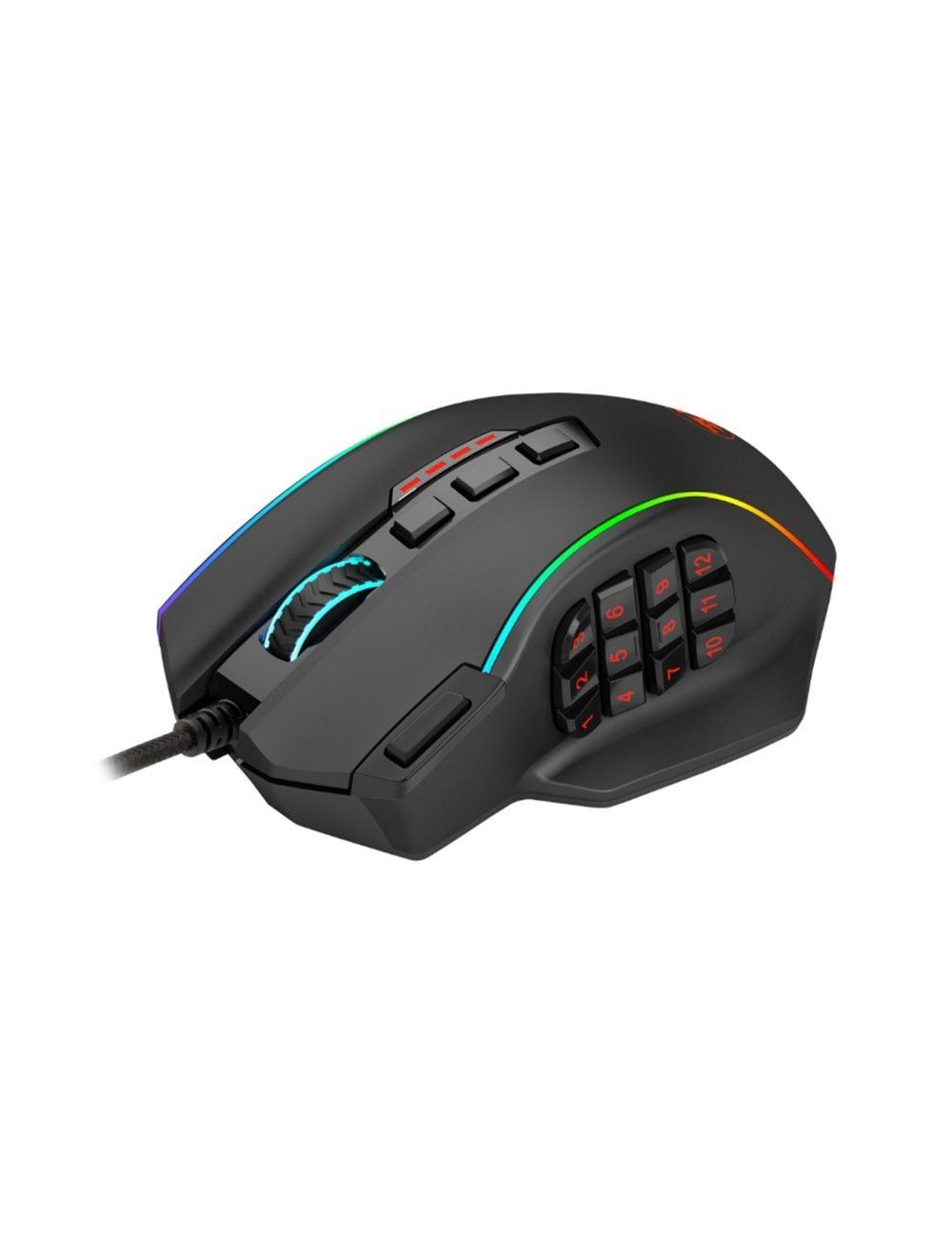 MMO Gaming Mouse with 16K DPI & Side Buttons